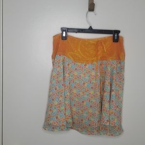 Intuitions- skirt has great movement.